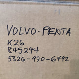 5326-970-6492R (845294) Rebuilt KKK K26 Turbocharger fits VolvoPenta Marine Engine - Goldfarb & Associates Inc