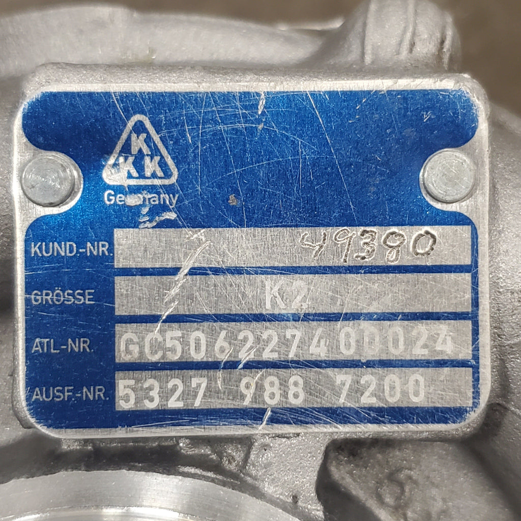 5327-988-7200R (93012300302) Rebuilt KKK K27 Turbocharger fits Porsche Engine - Goldfarb & Associates Inc