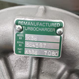 5336-988-7080R (3826983 ; 3802103 ; 864587; 5336-988-7081) Rebuilt Borg Warner K365 Turbocharger Fits 1994-07 Volvo Penta TAMD163 Marine Diesel Engine - Goldfarb & Associates Inc