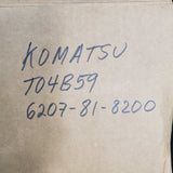 6207-81-8200R (49377-01710) Rebuilt Komatsu T04B59 Turbocharger fits Mitsubishi Engine - Goldfarb & Associates Inc