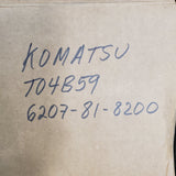 6207-81-8200R (49377-01710) Rebuilt Komatsu T04B59 Turbocharger fits Mitsubishi Engine - Goldfarb & Associates Inc