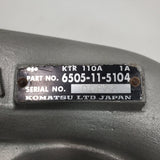 6505-11-5104N (6505115104N) New KTR-110A Turbocharger fits Komatsu Engine - Goldfarb & Associates Inc