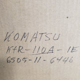 6505-11-6446R (6505116446R) Rebuilt KTR-110A-1E Turbocharger fits Komatsu Engine - Goldfarb & Associates Inc