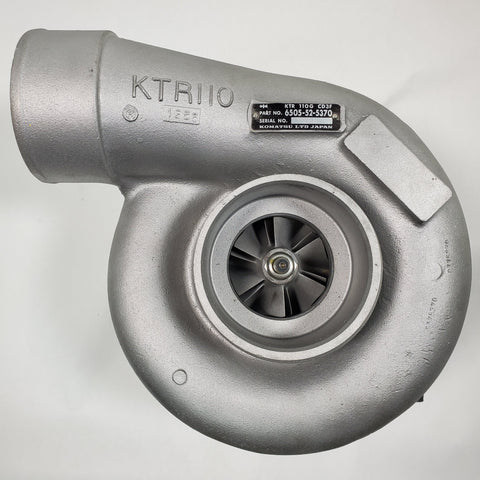 6505-52-5370R (6505525370R) Rebuilt KTR-110G Turbocharger fits Komatsu Engine - Goldfarb & Associates Inc