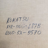 6505-52-5570R (6505525570R) Rebuilt KTR-110G-L87B Turbocharger fits Komatsu Engine - Goldfarb & Associates Inc