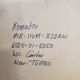 6505-71-5050N (6505-71-5050N) New KTR-110G-444A Turbocharger fits Komatsu Engine - Goldfarb & Associates Inc