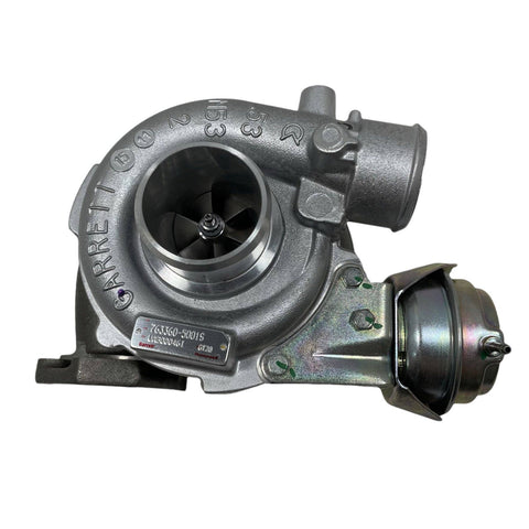 763360-0001N (35242112G) New Garrett GT2056V Turbocharger fits Jeep Cherokee Liberty Engine - Goldfarb & Associates Inc