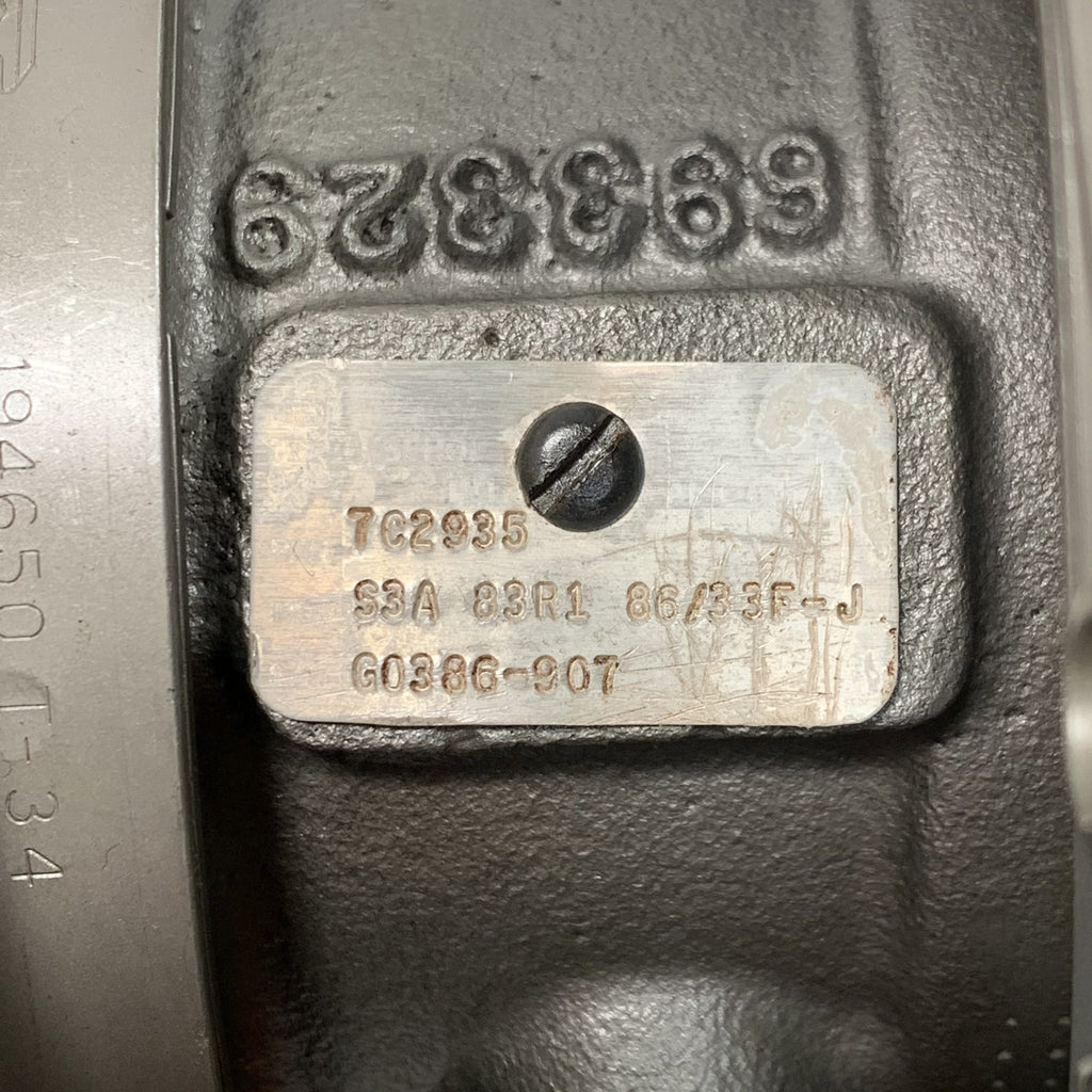 7C2935 (192883) New Schwitzer S3A Turbocharger Fits Caterpillar Diesel Truck Engine - Goldfarb & Associates Inc
