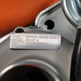 8104-200-851AN (VA420081) New RHF4 Turbocharger fits New Holland Engine - Goldfarb & Associates Inc