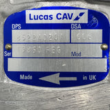 8522A020AR (CAV8522A110A, 8522A020A. CAV8522A020A; DSA 606; 19804FEG) Rebuilt Delphi DPS Injection Pump Fits International Hesston DT4566 Diesel Engine - Goldfarb & Associates Inc