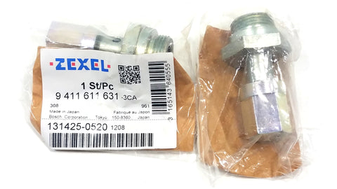 9-411-611-631 (131425-0520) New Zexel Over Flow Valve - Goldfarb & Associates Inc