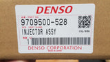 9709500-528N (095000-5281; 095000-5280, 095000-5282, 095000-5283, 095000-5284, 07U 00185; 239101360; 23670-E0291) New Denso CR Fuel Injector Fits 7.7 L Hino 500 Series Diesel Truck Engine - Goldfarb & Associates Inc