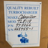 9Y8266R (465955-0001) Rebuilt Garrett TL81118 Turbocharger fits Caterpillar Engine - Goldfarb & Associates Inc