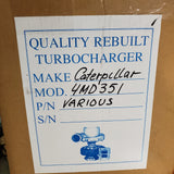 Schwitzer 4MD351 Turbocharger Caterpillar Earth Moving Engine (310153) (3S3512) - Goldfarb & Associates Inc