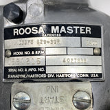 DCGFC629-3GRR (4027636; 1581215; 2400) Rebuilt Roosa Master Injection Pump Fits Diesel Engine - Goldfarb & Associates Inc