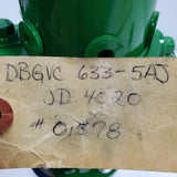 DBGVC633-5AJR (AR32564) Rebuilt Roosa Master 959197 Injection Pump fits John Deere 4020 Engine - Goldfarb & Associates Inc
