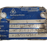 Rebuilt K33 Performance Turbocharger Fits Detroit Diesel Engine K33/956/968 (X63562271) - Goldfarb & Associates Inc