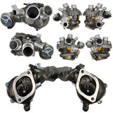 FoMoCo Turbocharger Set Fit Ford F150 3.5L EcoBoost BL3E-9G438-UA/VA (179204/5) - Goldfarb & Associates Inc