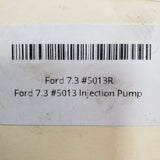 DB2831-5013R (1816521C92) Rebuilt Stanadyne Fuel Injection Pump Fits 7.3L Ford Diesel Engine - Goldfarb & Associates Inc