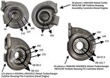 4048209N (4043083) New Holset HE431VE Turbine Housing Assembly - Goldfarb & Associates Inc