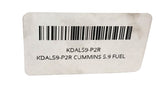 3909522R (3909522) Rebuilt KDAL59P2 Fuel Injector fits Cummins Diesel Engine - Goldfarb & Associates Inc