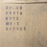 NN130066 (840962) Rebuilt IHI RHB5W Marine Turbocharger Fits 1986-93 Volvo Marine Engine - Goldfarb & Associates Inc