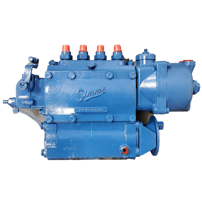 SPE4A7SS527R (P4368) Rebuilt Simms Fuel Injection Pump Fordson Power Major Diesel Tractor Engine