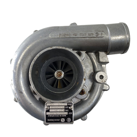 RE506802N New CZ K27 Turbocharger fits John Deere 4045 Tier 1 & 2 Engine - Goldfarb & Associates Inc