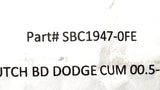 SBC1947-0FE New Performance Clutch Fits Dodge Cummins 00.5-05 HO UP TO 450 HP - Goldfarb & Associates Inc