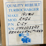VA570019 (1144003890) Rebuilt IHI RHG6 Turbocharger Fits 1985- Isuzu 6BG1T Diesel Engine - Goldfarb & Associates Inc