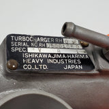 05001060 (J88B4) Rebuilt IHI RH05 Turbocharger Fits VB1 Diesel Fuel Truck Tractor Engine - Goldfarb & Associates Inc
