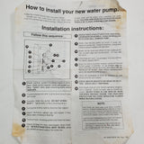 WP8550 DELPHI WATER PUMP NEW - Goldfarb & Associates Inc